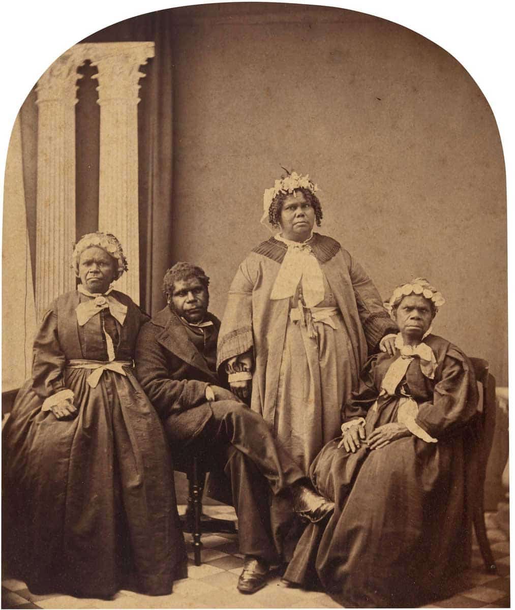 aboriginal tasmanians last group photo