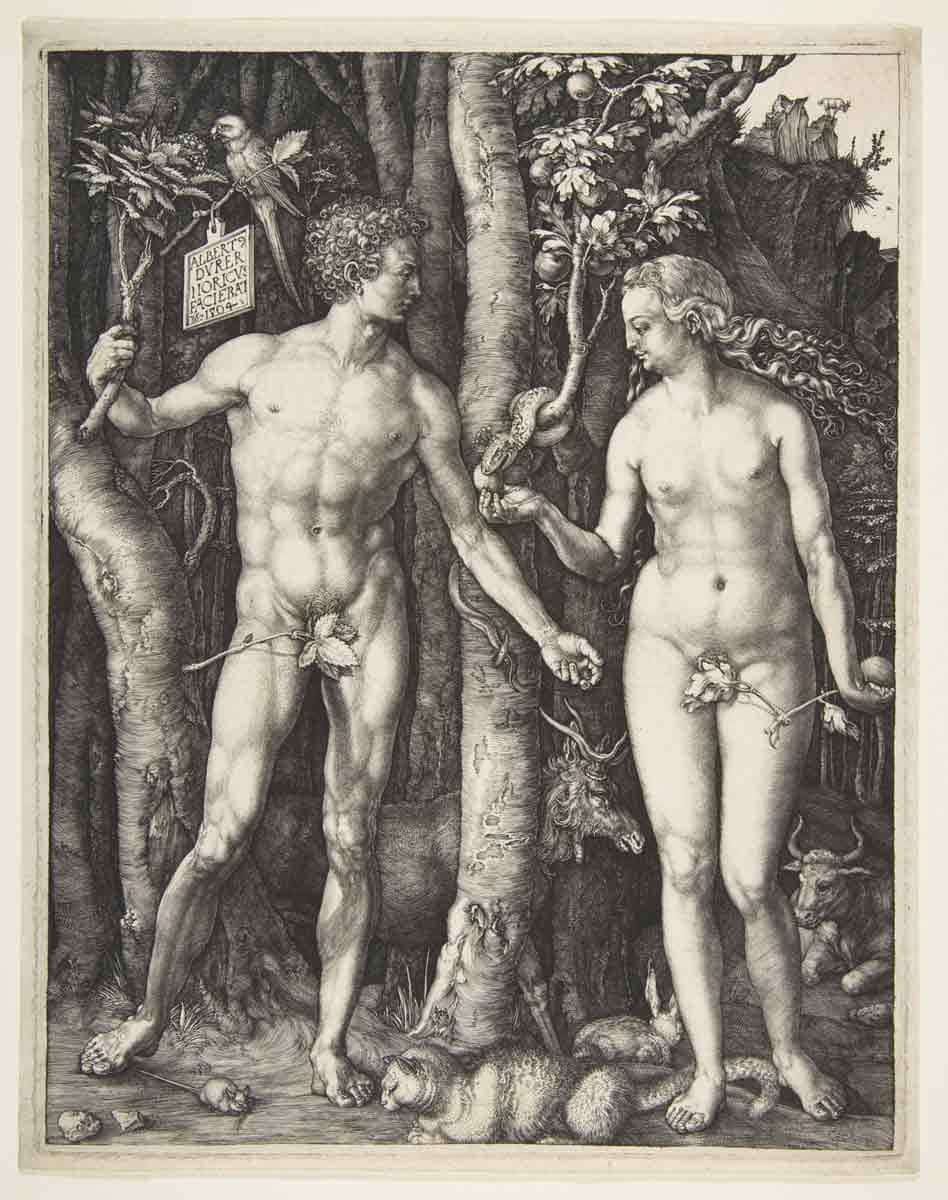 adam and eve durer