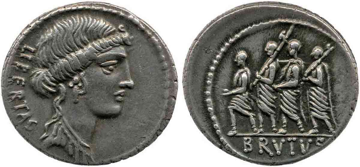 lictores coin roman consuls