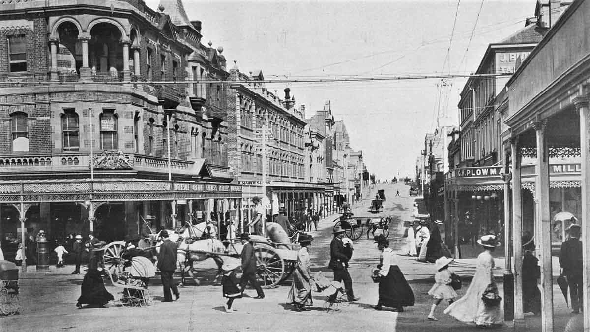 murray street hobart 1913