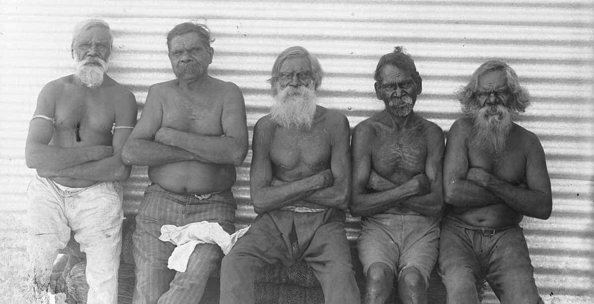 noongar elders sitting