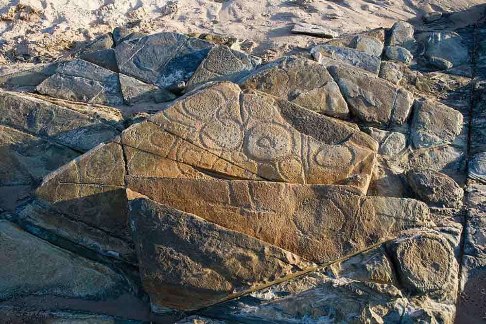 petroglyphs northern tasmania