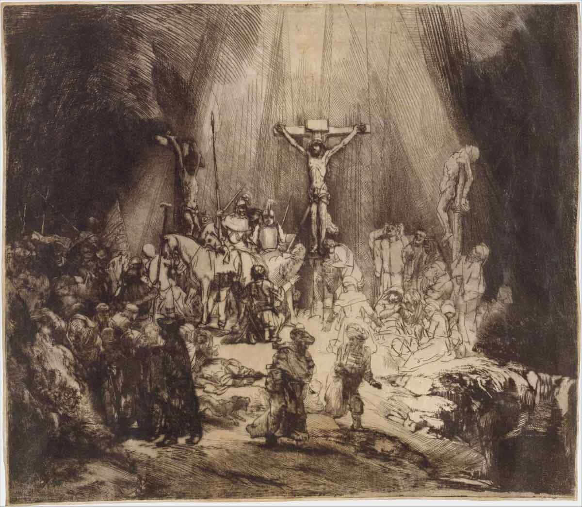 rembrandt crucifixion