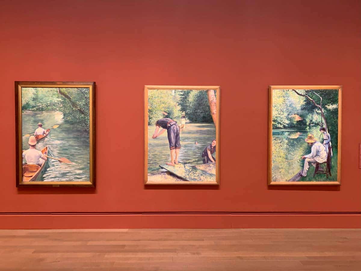 Three works by Gustave Caillebotte. Source: Christopher Sexton / TheCollector