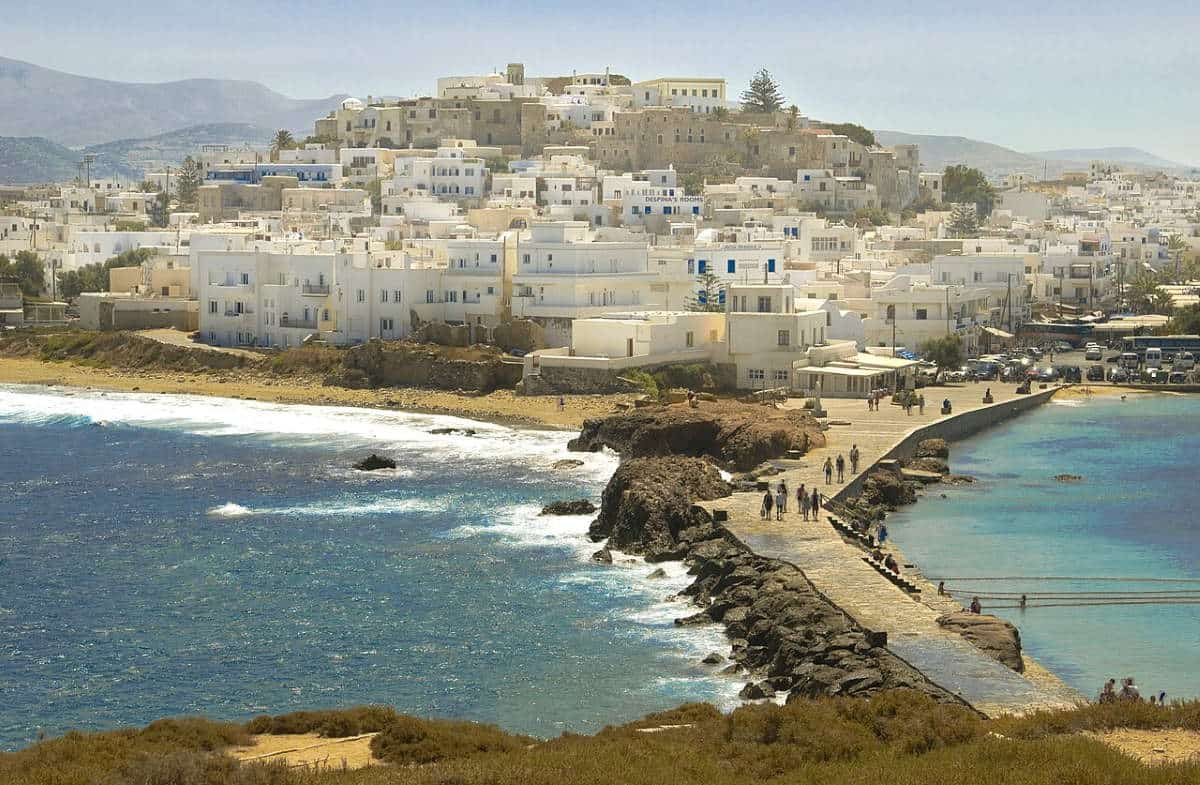 naxos city greece