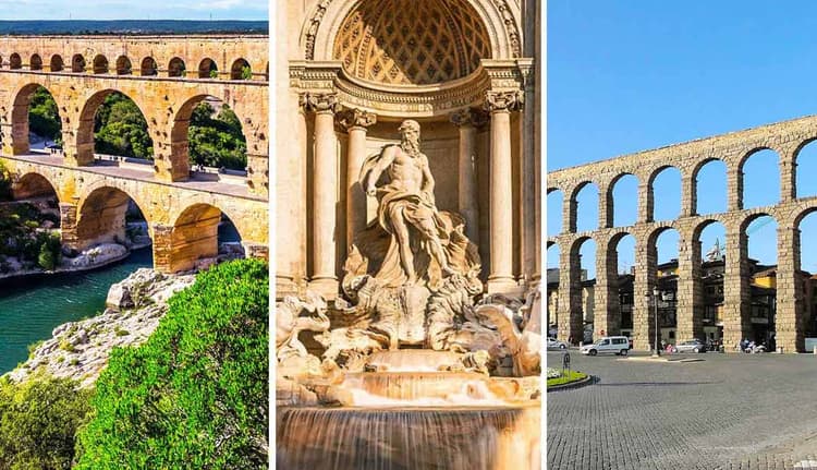 What Are the Most Famous Aqueducts of Ancient Rome?