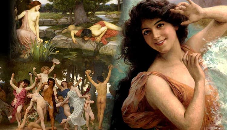 Who Are the Nymphs in Myth & Art? Dryads, Naiads & Oreads