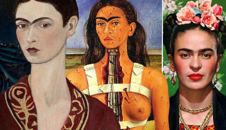 The 5 Faces of Frida Kahlo